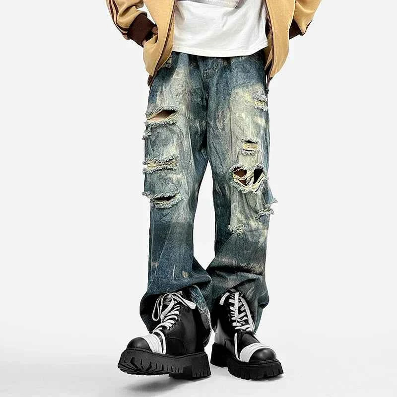 Streetwear Chunky Sole Lace-Up High Boot