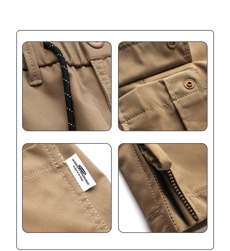Ankle Zipper Style Cargo Pants