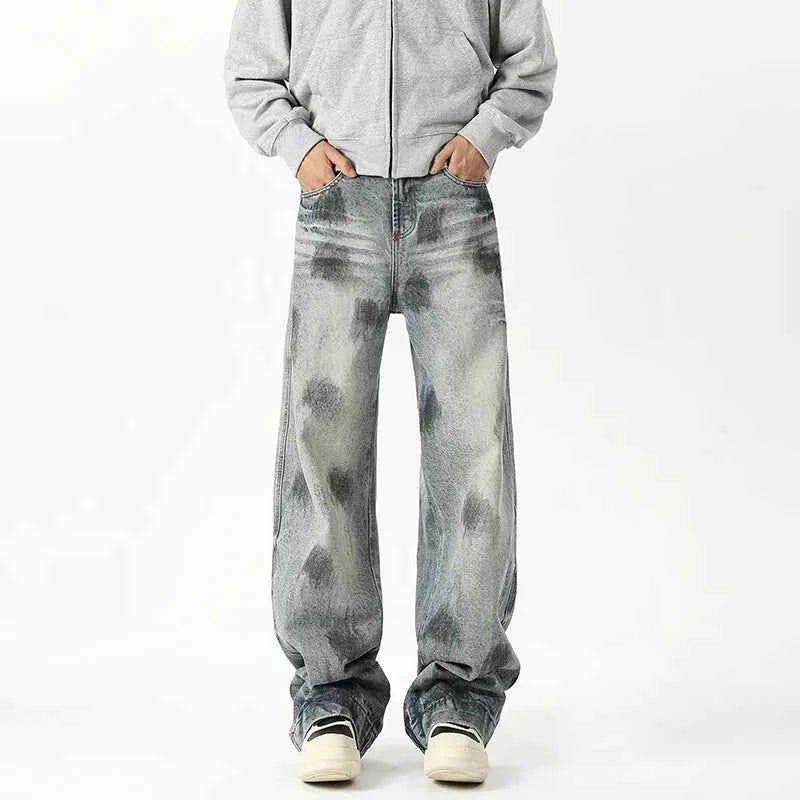 New High Quality Washed Denim Jeans