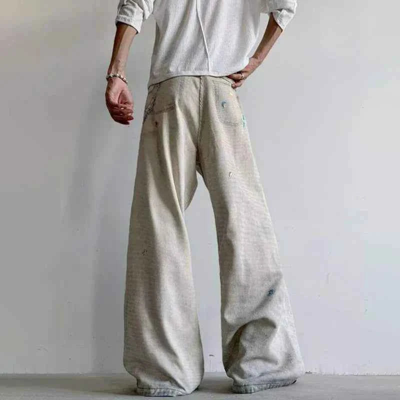 Back to Basics Washed Wide Leg Denim Jeans