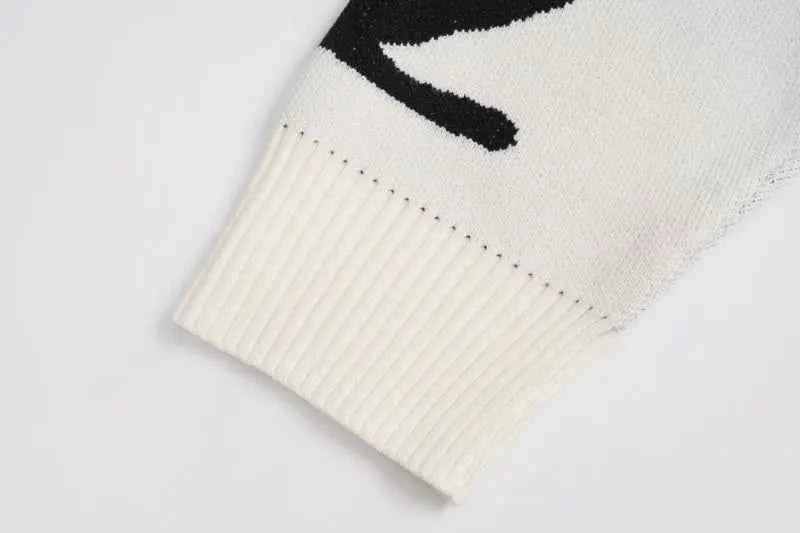 Cozy Oversized Japanese Cartoon Knit Sweater