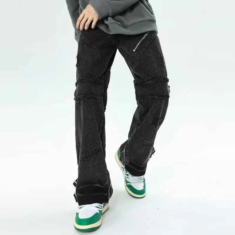 Work & Play Baggy Stacked Punk Jeans