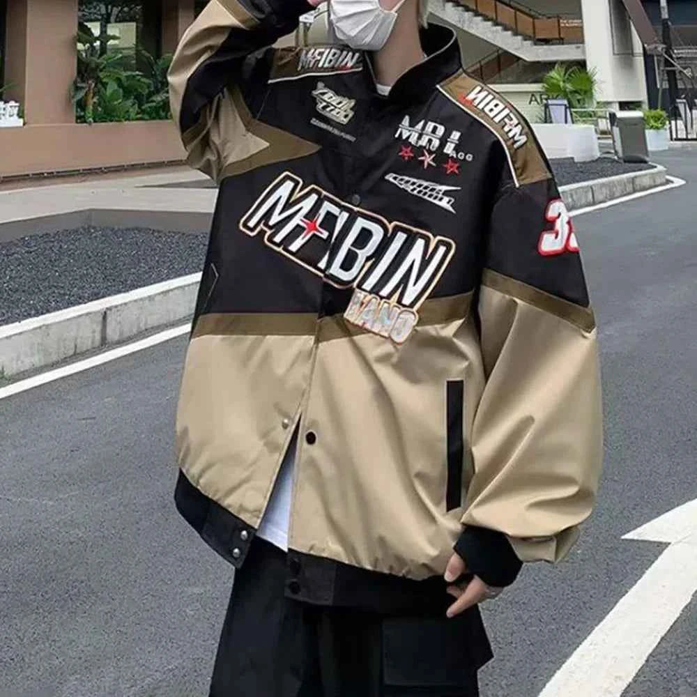 Oversized Energy Racing Motorcycle Jacket