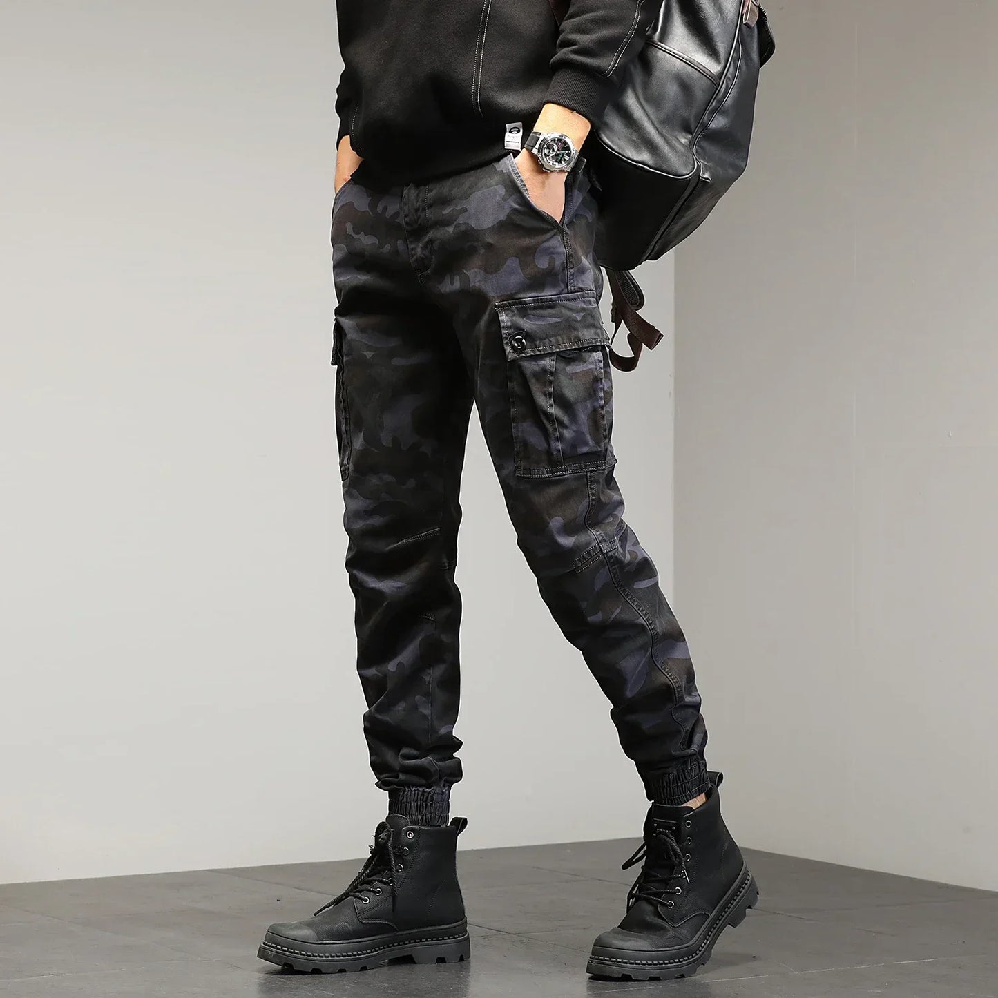 Classic Vector Camouflage Slim Fit Pants