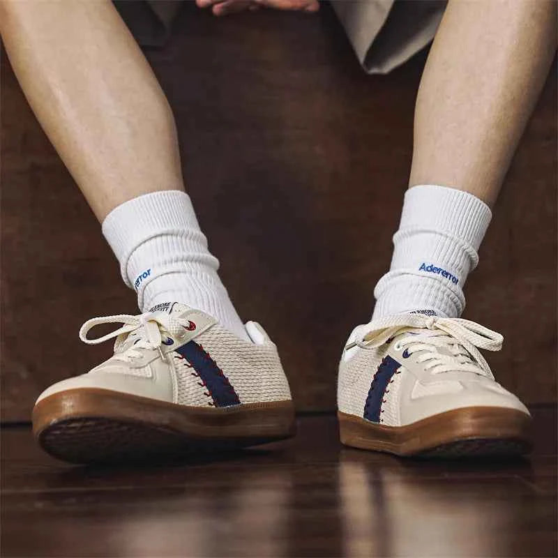 Men German Vintage Casual Lace-Up Sneaker