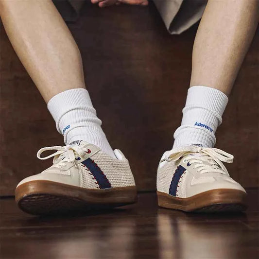 Men German Vintage Casual Lace-Up Sneaker