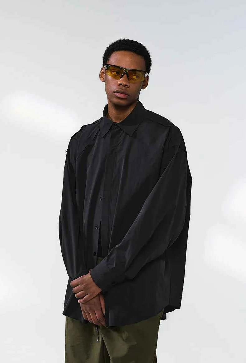Streetwear 3d Tailored Sorona Curved Sleeve Shirt