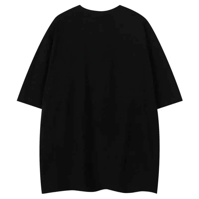 Cozy Streetwear Graphic Printed Hip Hop T-Shirt