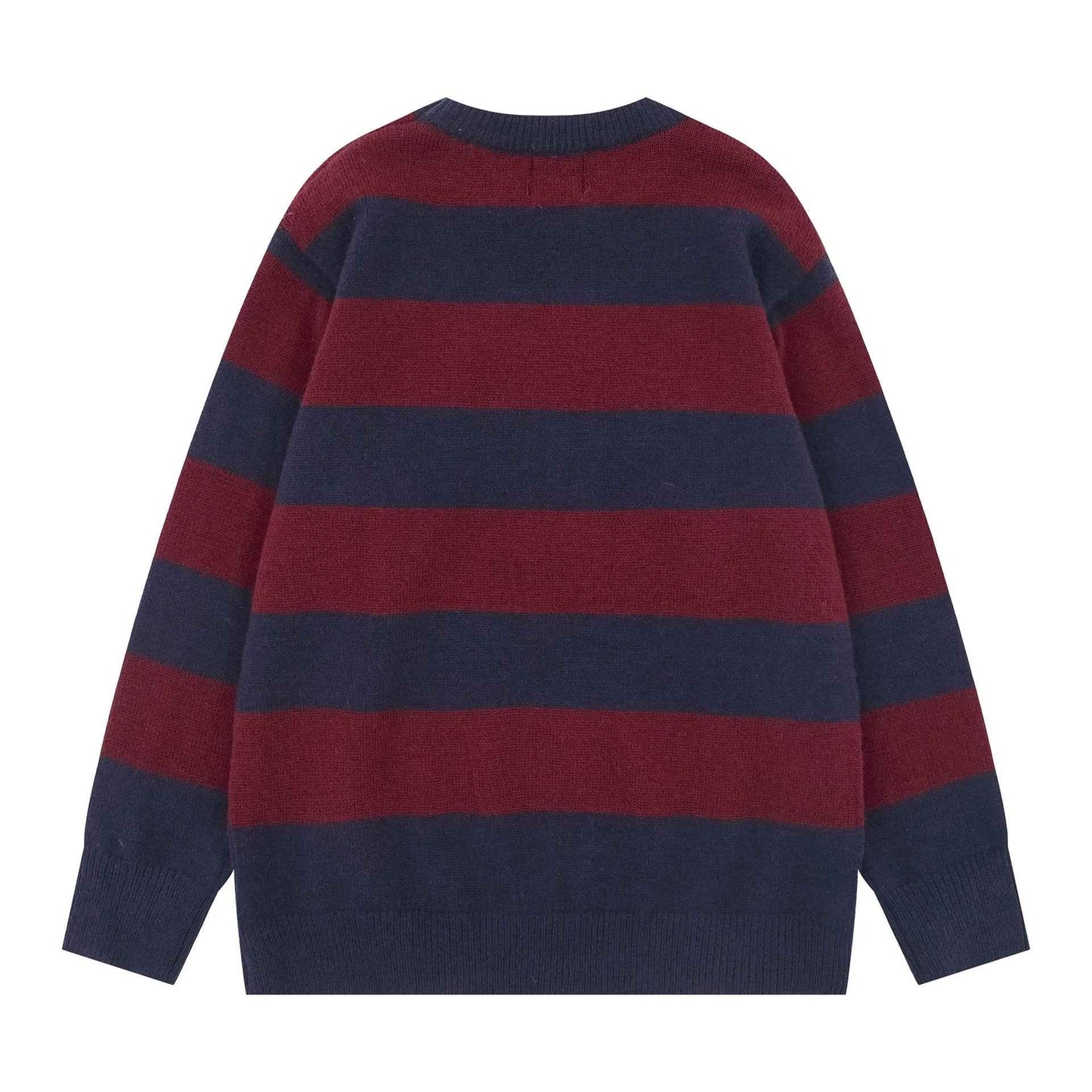 Investment Piece Streetwear Striped Knit Hip Hop Sweater
