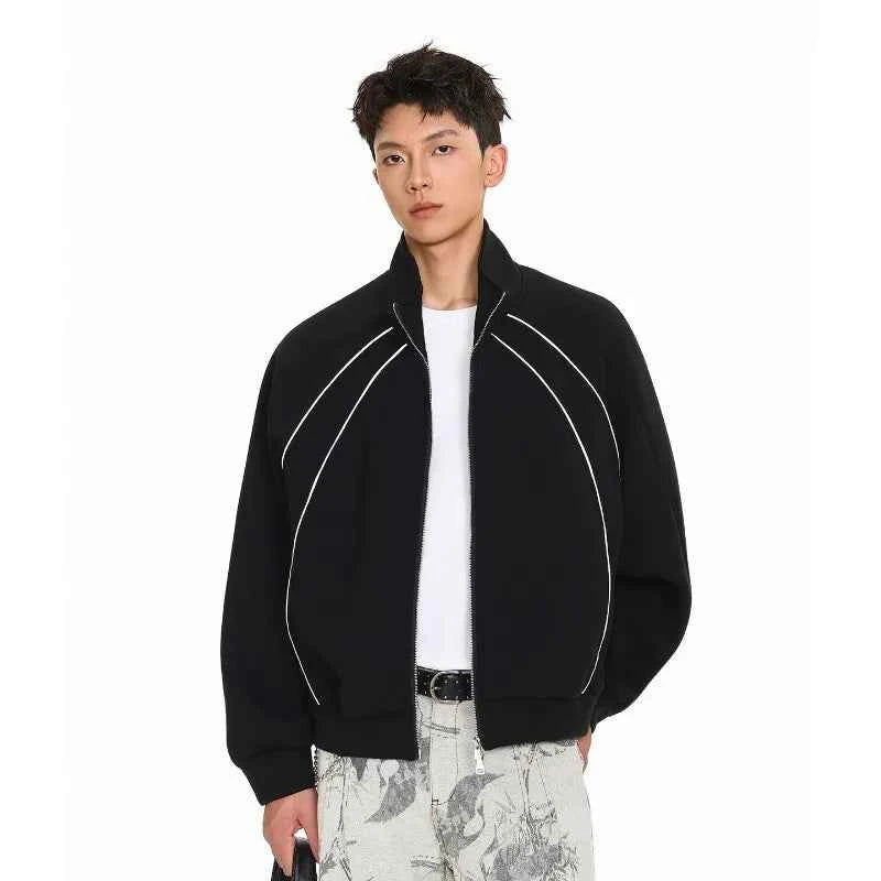 Y2K Retro American Stand Up Collar Sweatshirt