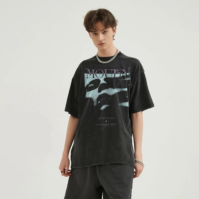 Mourn Double Face Shadow T-Shirt