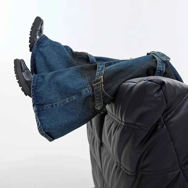 Stylish Streetwear Personalized Bell Bottom Jeans