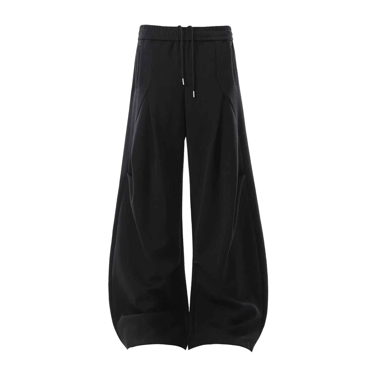 Effortless Elastic Waist Lantern Baggy Jogger - Luxuryurbanwear