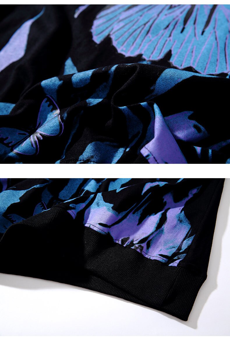 Butterfly Fire Flame Sweatshirt