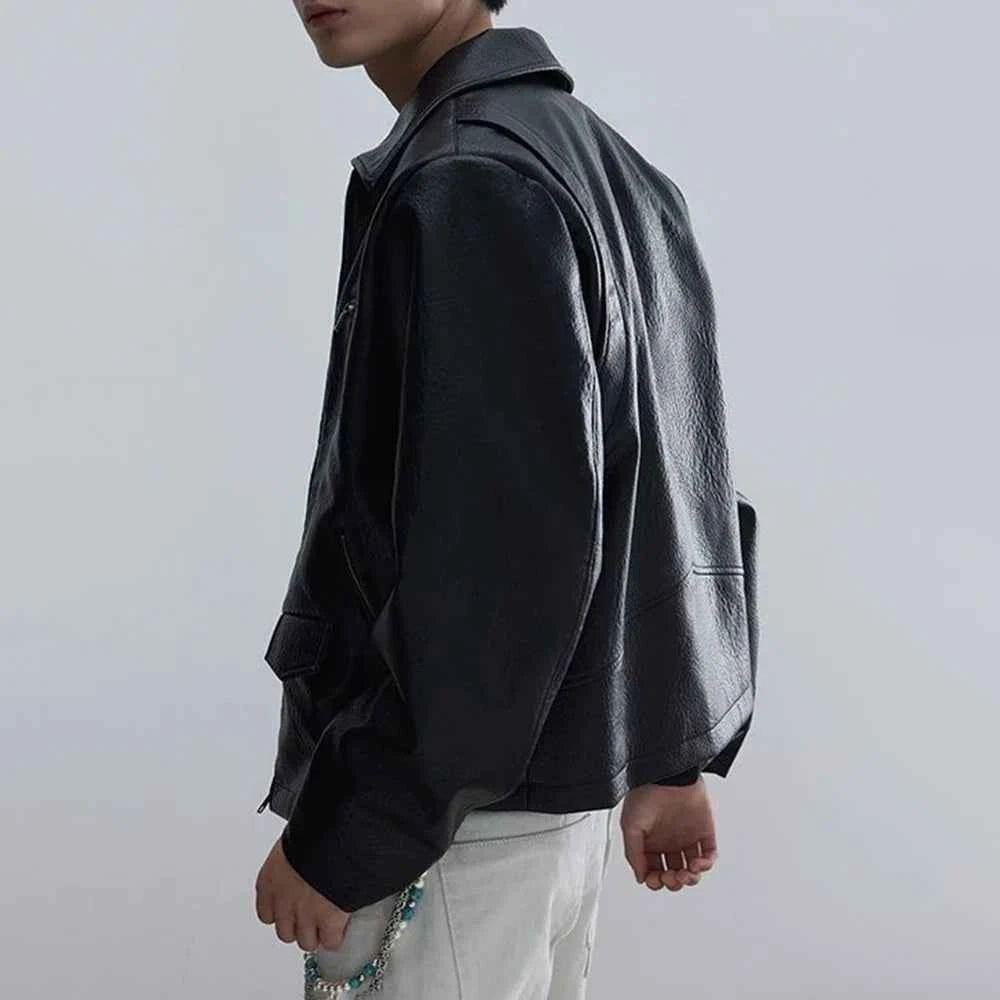Muse Spring Slim Fit Motorcycle Leather Jacket