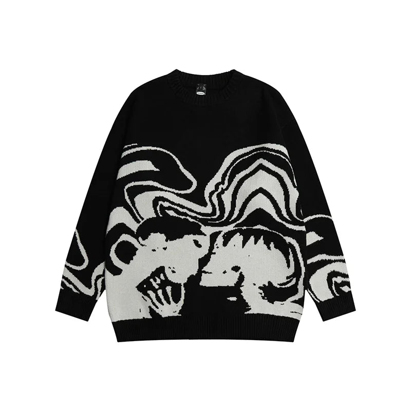 Death Kiss | High Street Knit Jumper - Luxuryurbanwear