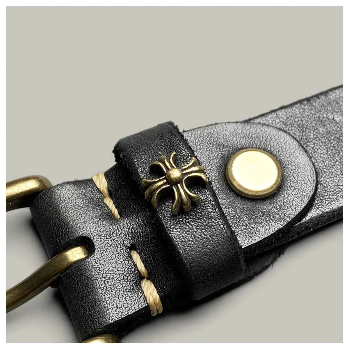 Retro Genuine Leather Casual Belt