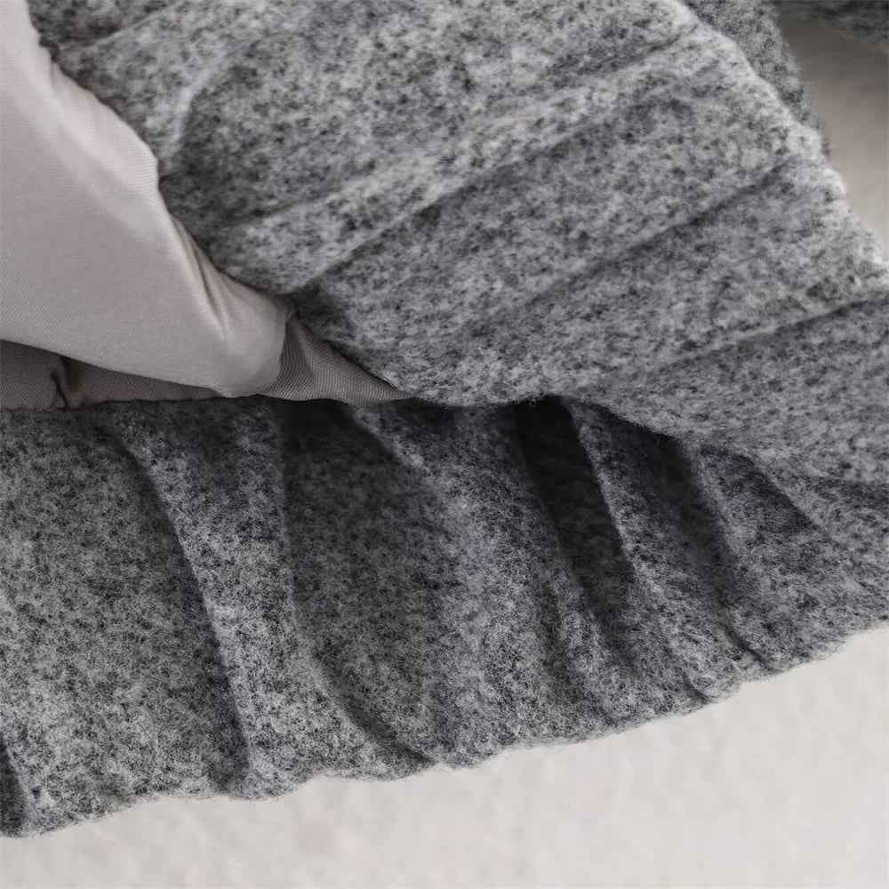 Streetwear Woolen Slim Fit Casual Jacket