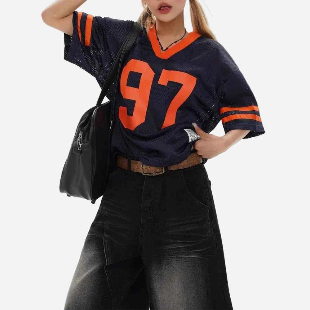Breathable Mesh Hollow Short Sleeve Sports T-Shirt