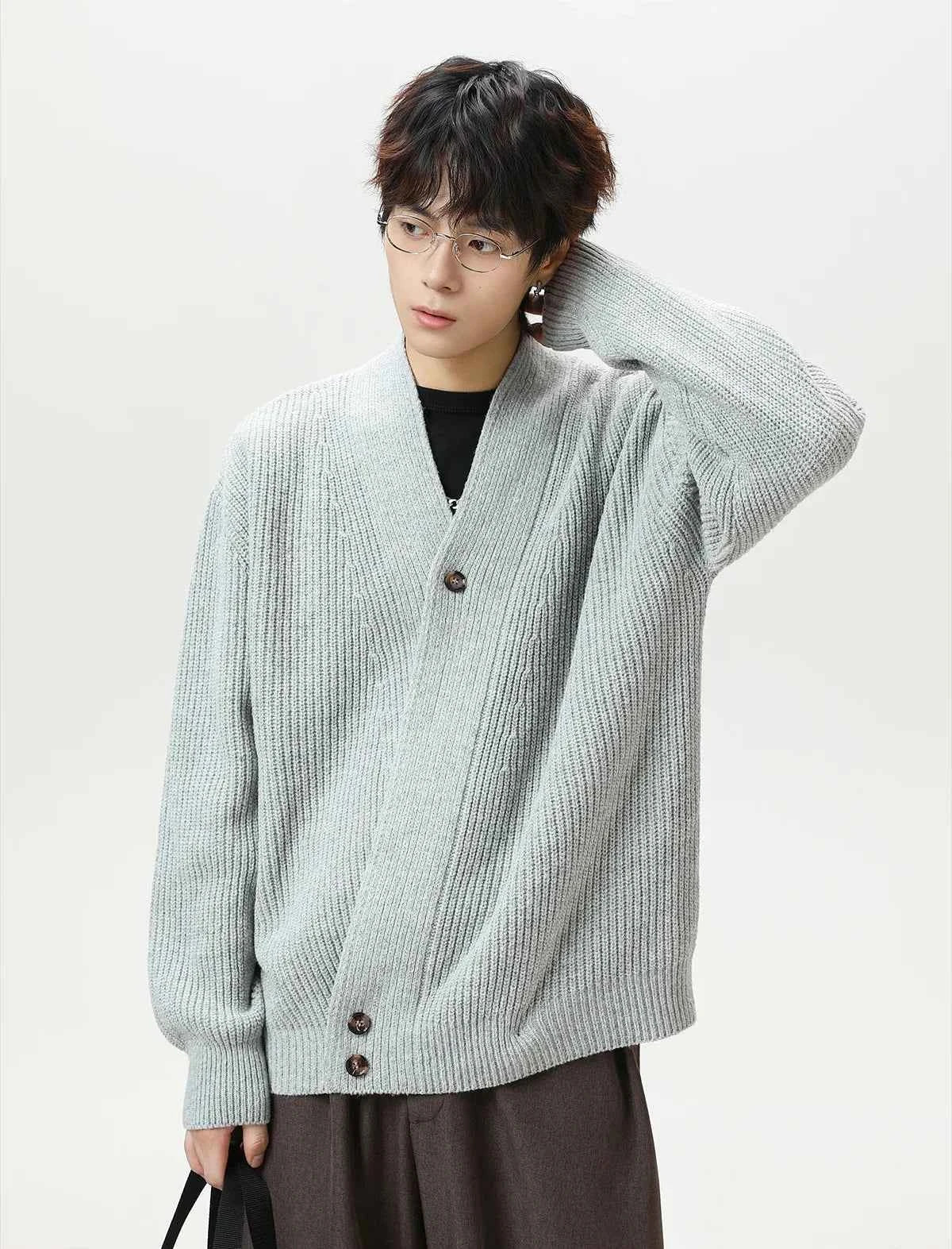 Luxury Old Money Kimono Knitwear Cardigan