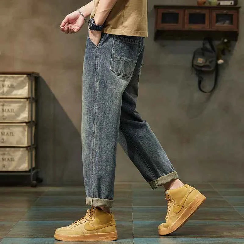 Y2K Versatile Loose Fit Straight Leg Jeans