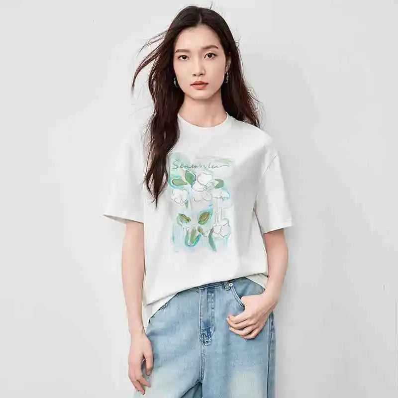 Comfortable Loose Summer Round T-Shirt