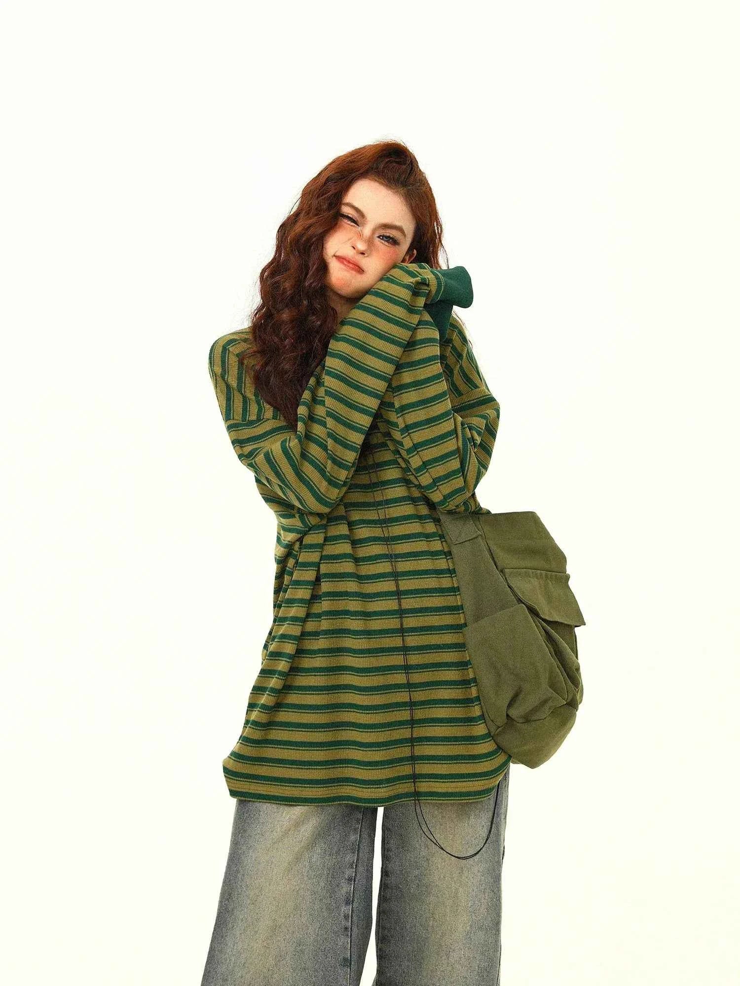 Sweat Green Stripe