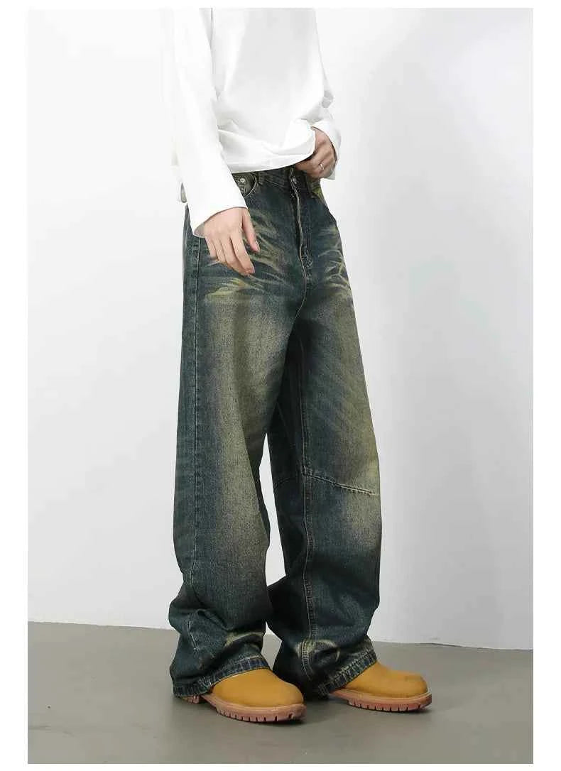 High-end Baggy Denim Wide Leg Jeans