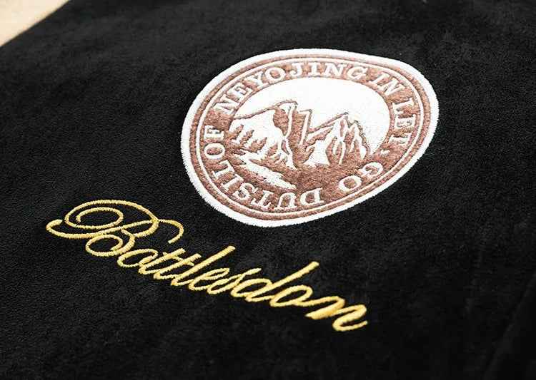Streetwear Embroidered High Street Varsity Jacket
