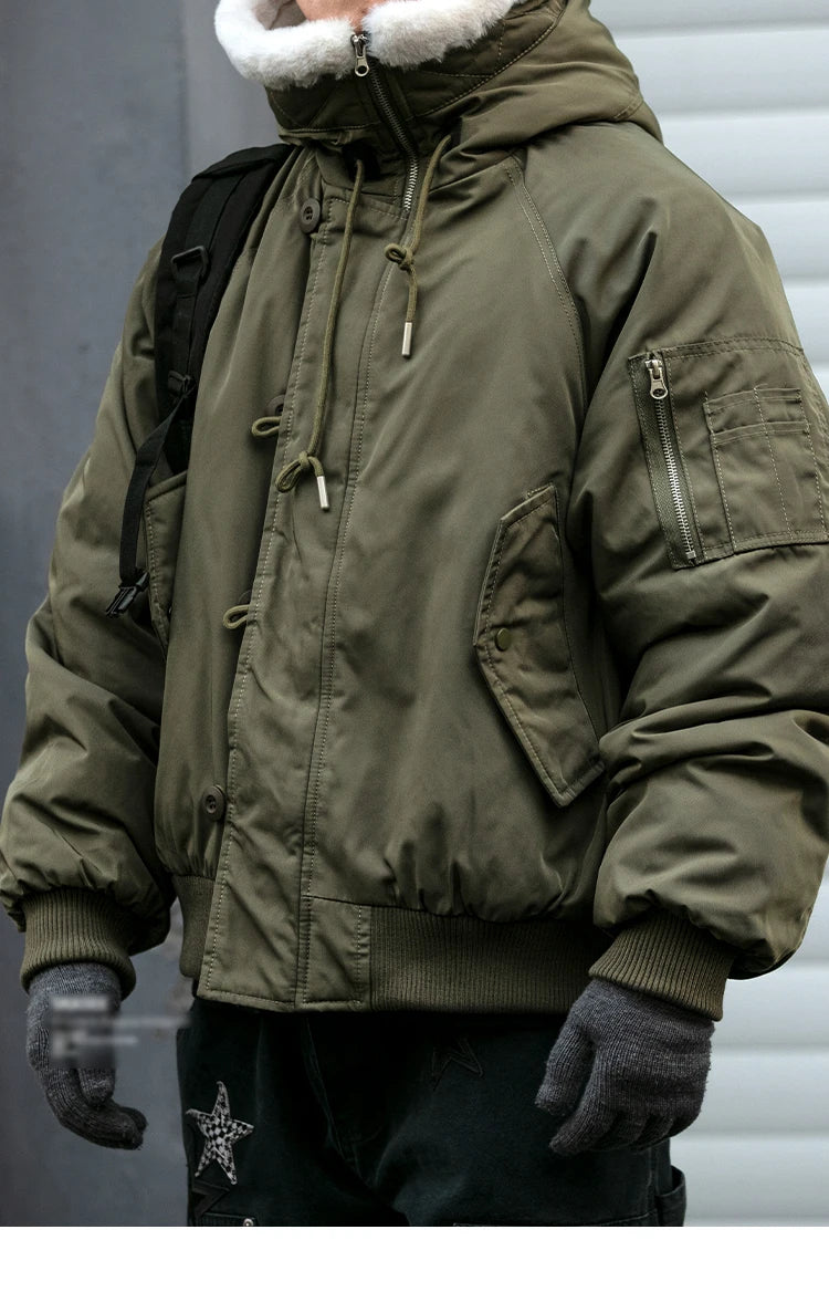 Winter American Fur Interior Parka Jacket