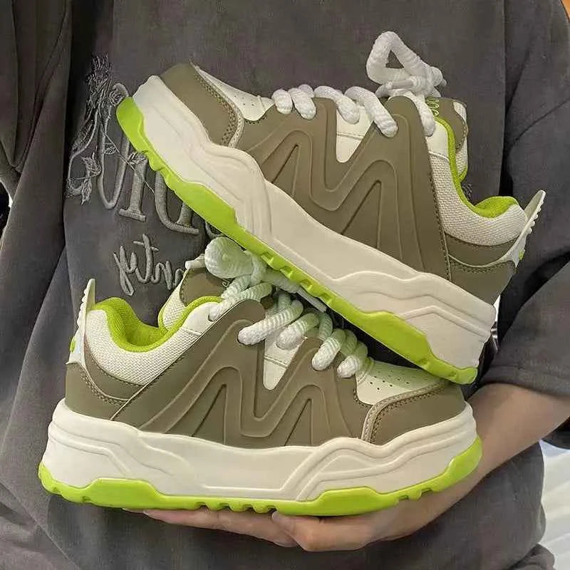 Classic Thick-Soled Couples Running Sneaker