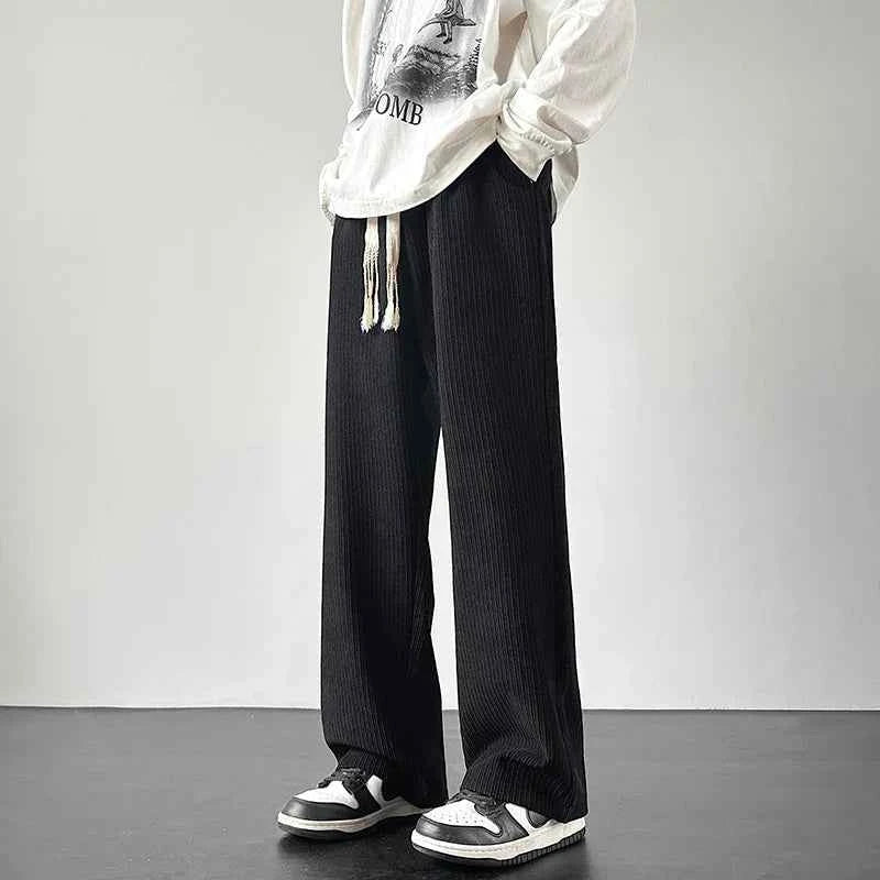 Stylish Cozy Thick Wide Leg Winter Sweatpants