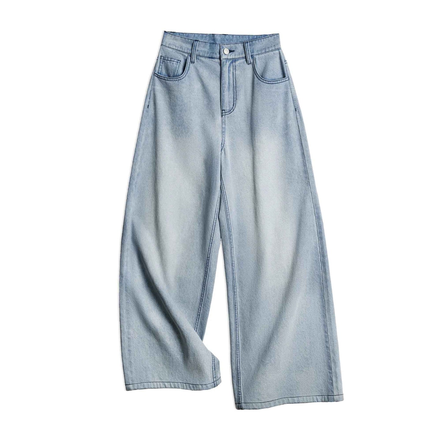 Vintage Comfort Blue Wide Leg Jeans