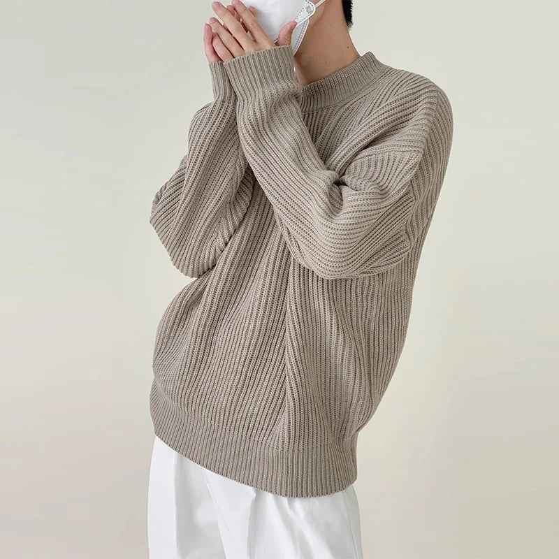 Casual Comfort Luxury Light Knit Pullover Sweater