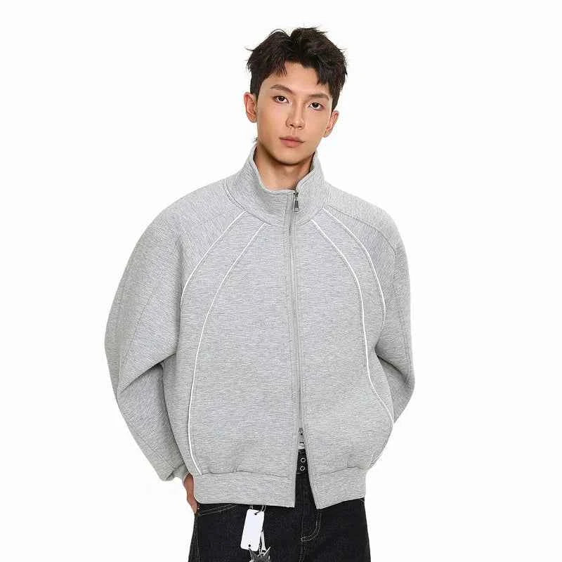 Y2K Retro American Stand Up Collar Sweatshirt