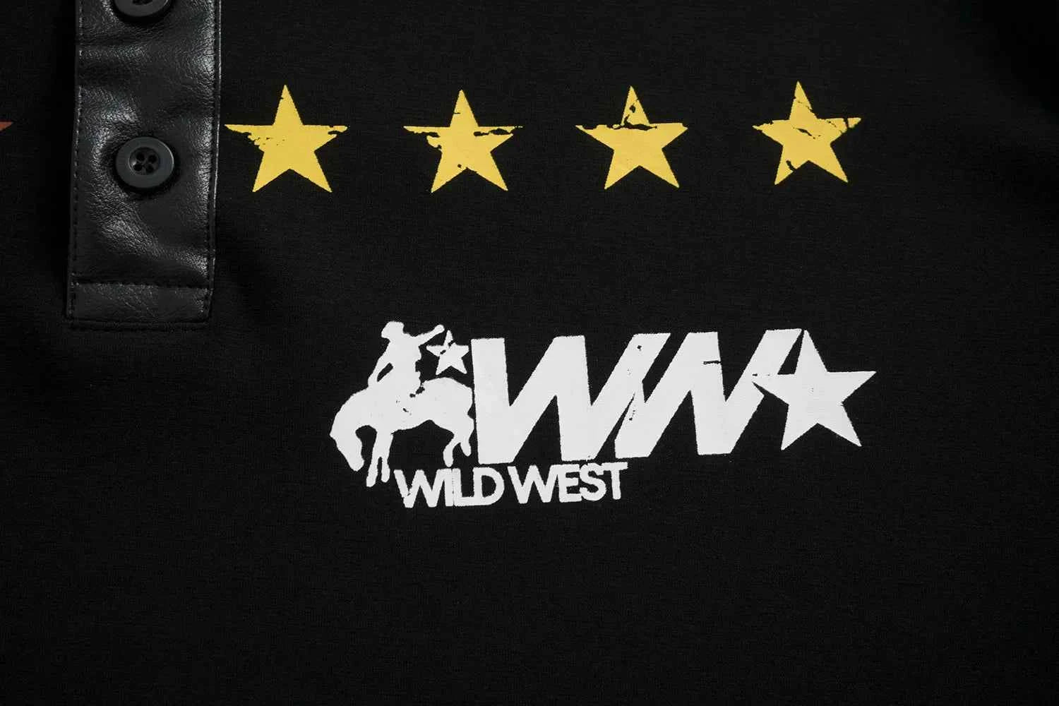 Stylish Trendy American Sports Polo Long Sleeve T-Shirt