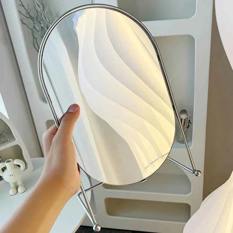 Stand Makeup Iron Mirror