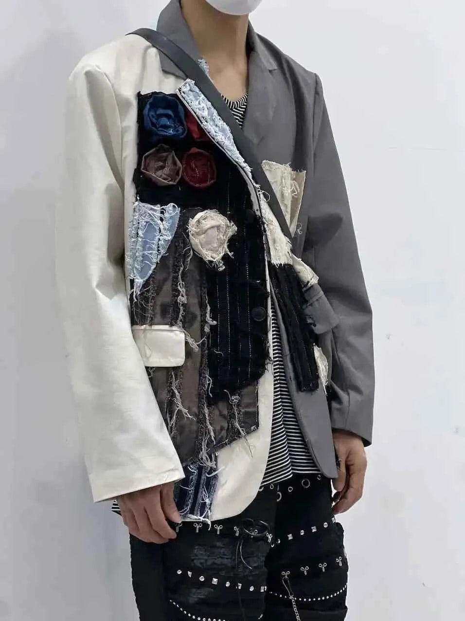 Stylish High Street Patched Blazer
