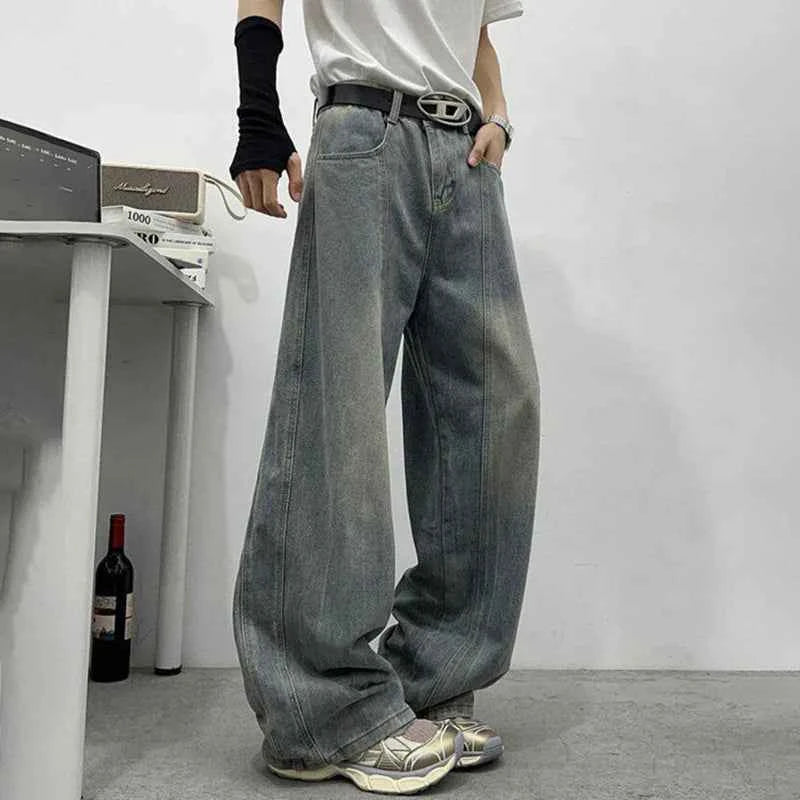Long-lasting Loose Wide Leg Denim Jeans