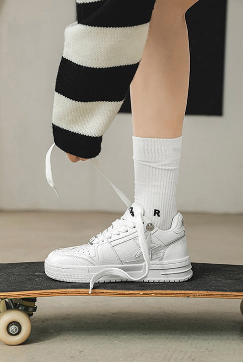 Stars Chunky Shoes - Multi-Dimensional Luxury Platform Trainers | LuxuryUrbanwear