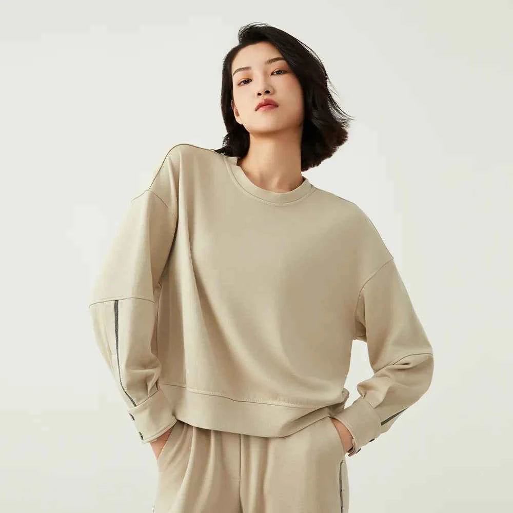 Luxury Acetate Wool Sweatshirt