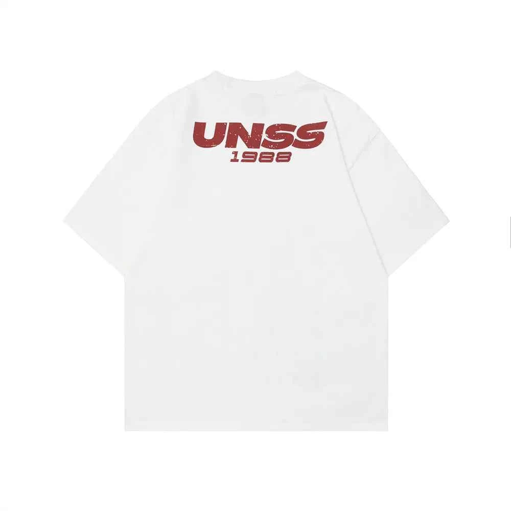 Cozy Vintage Print Short Sleeve Cotton T-Shirt