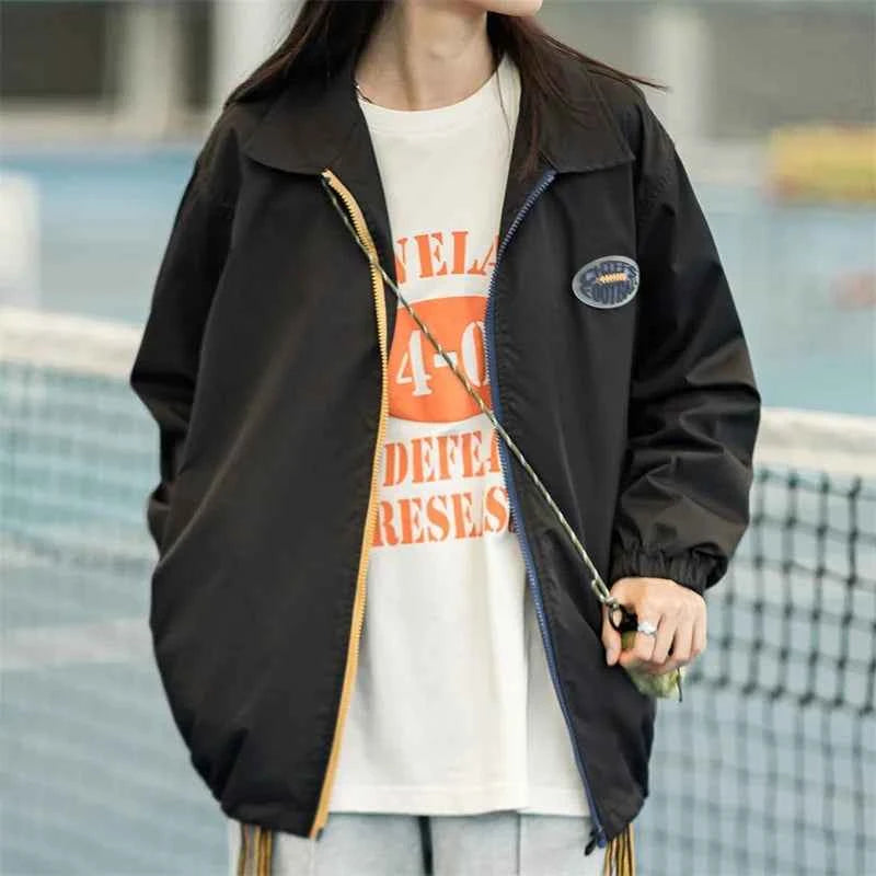 Vintage American Retro Coach Jacket