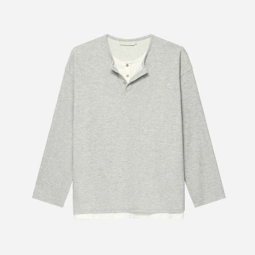 High-Quality Fake Two Piece Long Sleeve T-Shirt