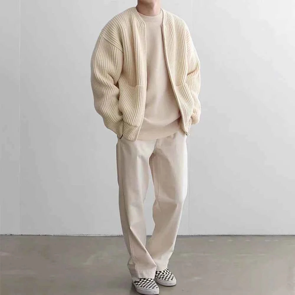 Vanguard Stylish Knitted Japanese Style Sweater