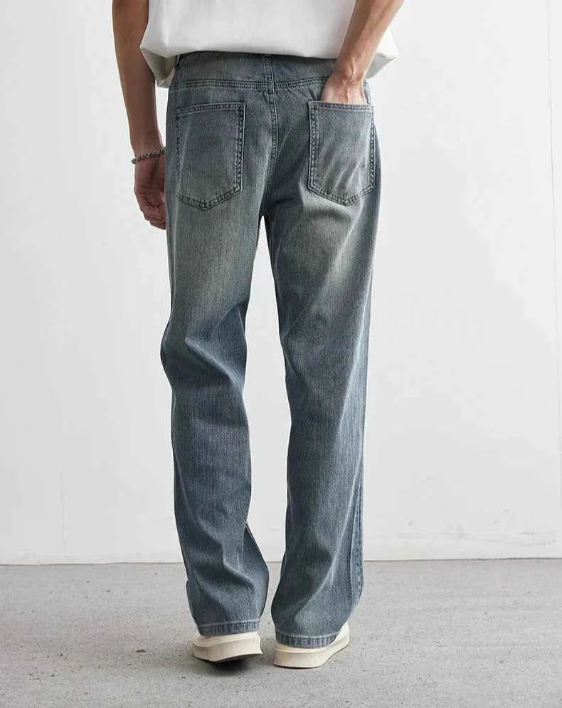 Men's Casual Retro Japanese Summer Loose Jeans