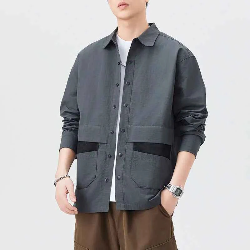 Casual Soft Cotton Casual Long Sleeve Jacket
