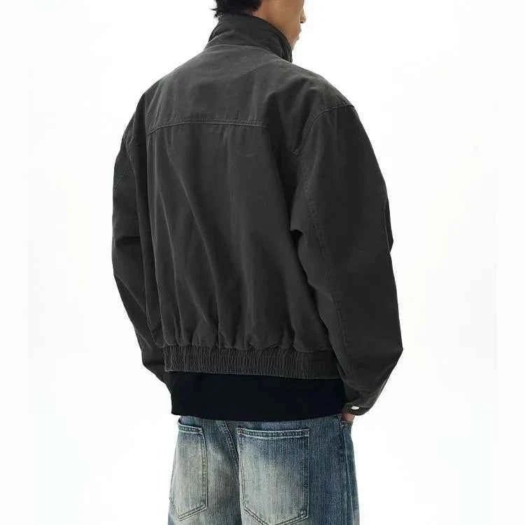 Casual Retro Tough Guy Workwear Jacket