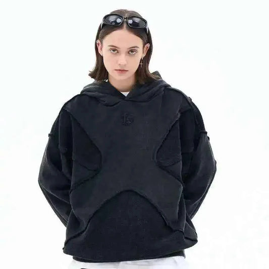 Chic Streetwear Reverse Car Design Hoodie