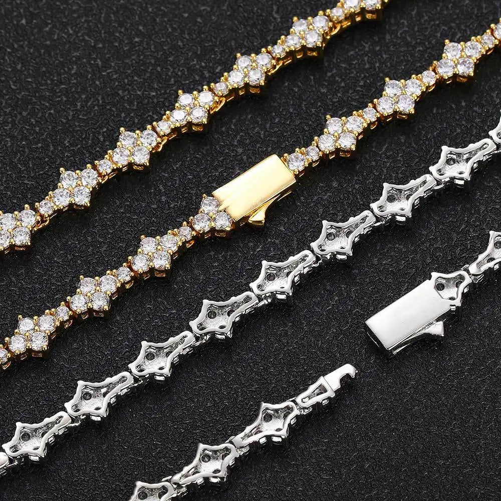 Iced Out 5A Cubic Zirconia Necklace
